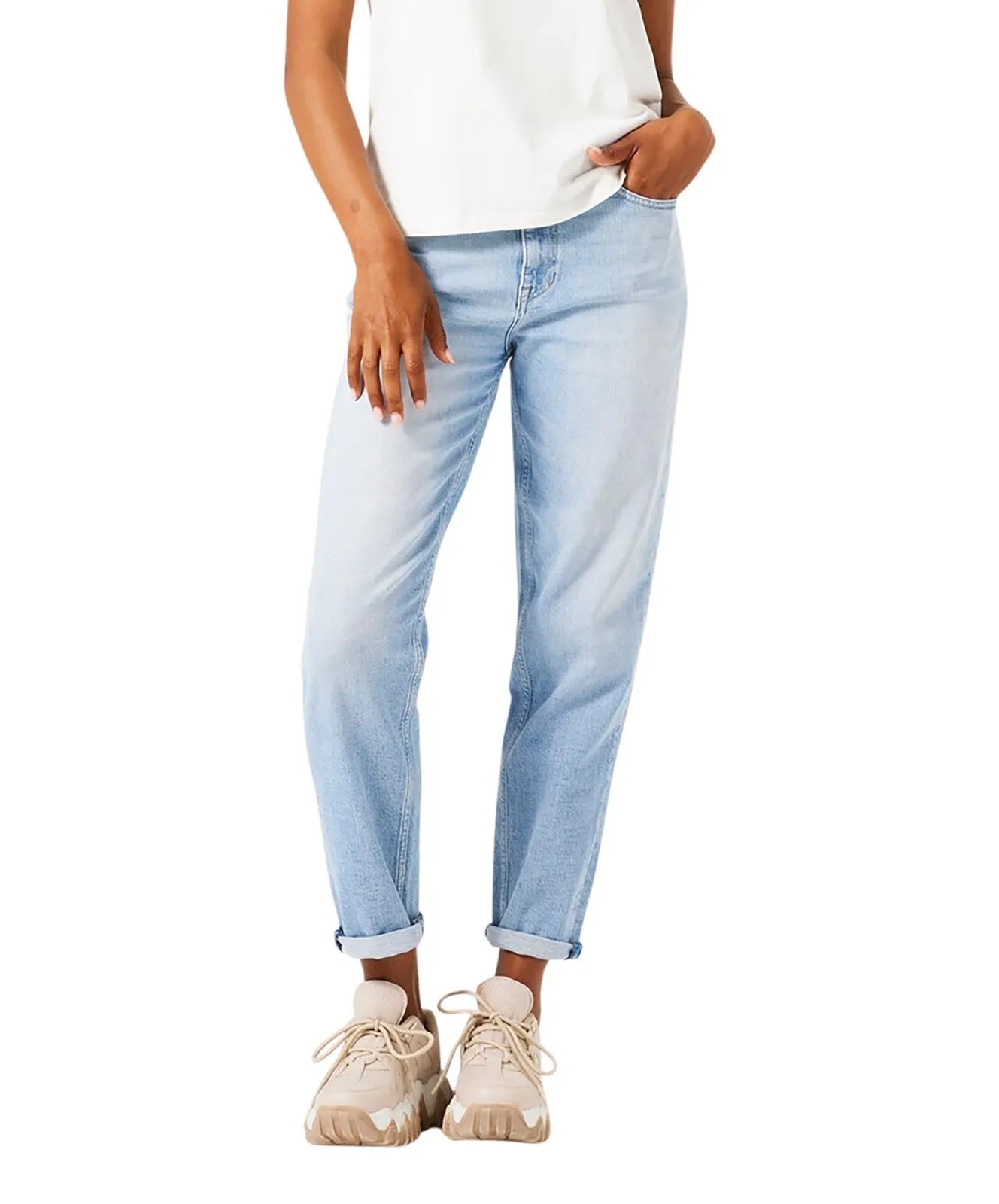 Damen Jeans Isabella von Garcia in Light Used
