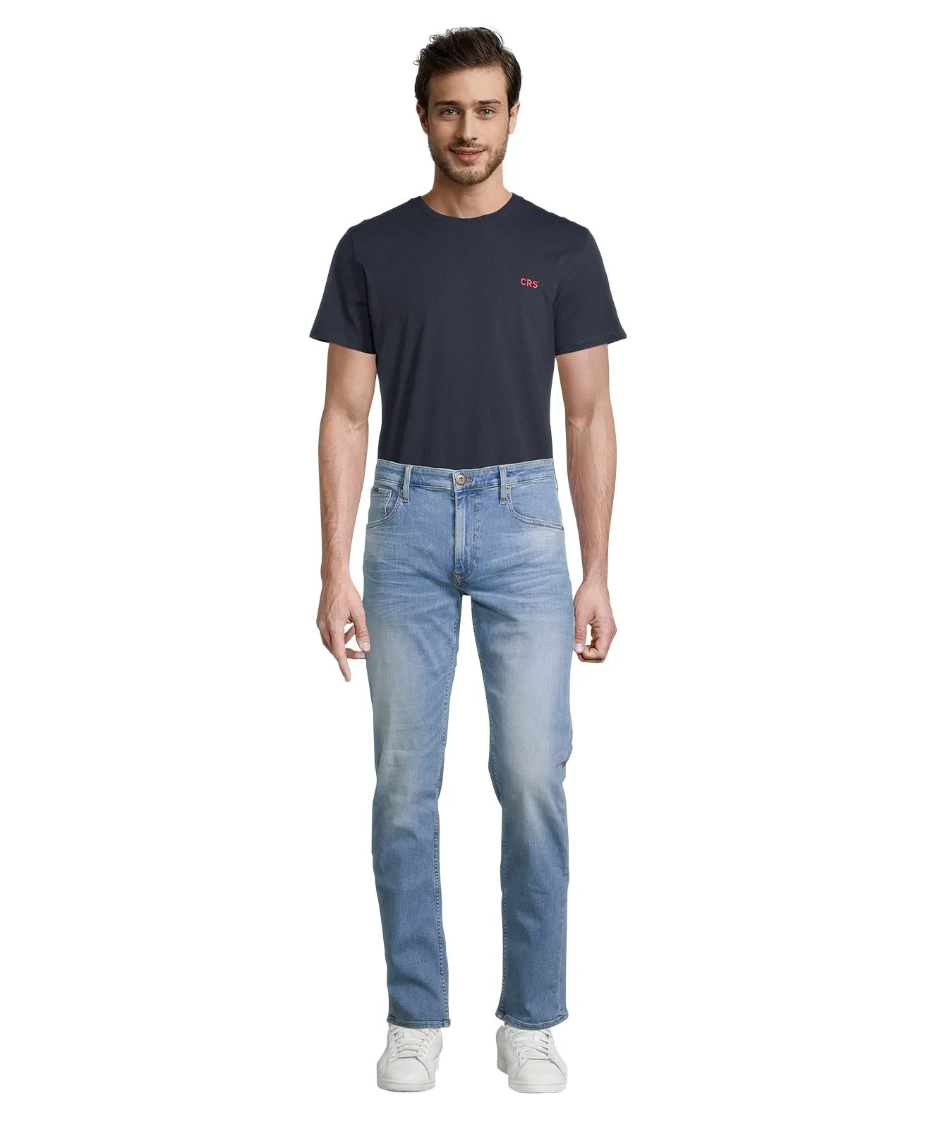 Herren Jeans Damien von Cross in Light Blue