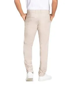 Mac Lennox Hose im Chino Stil in beiger Optik