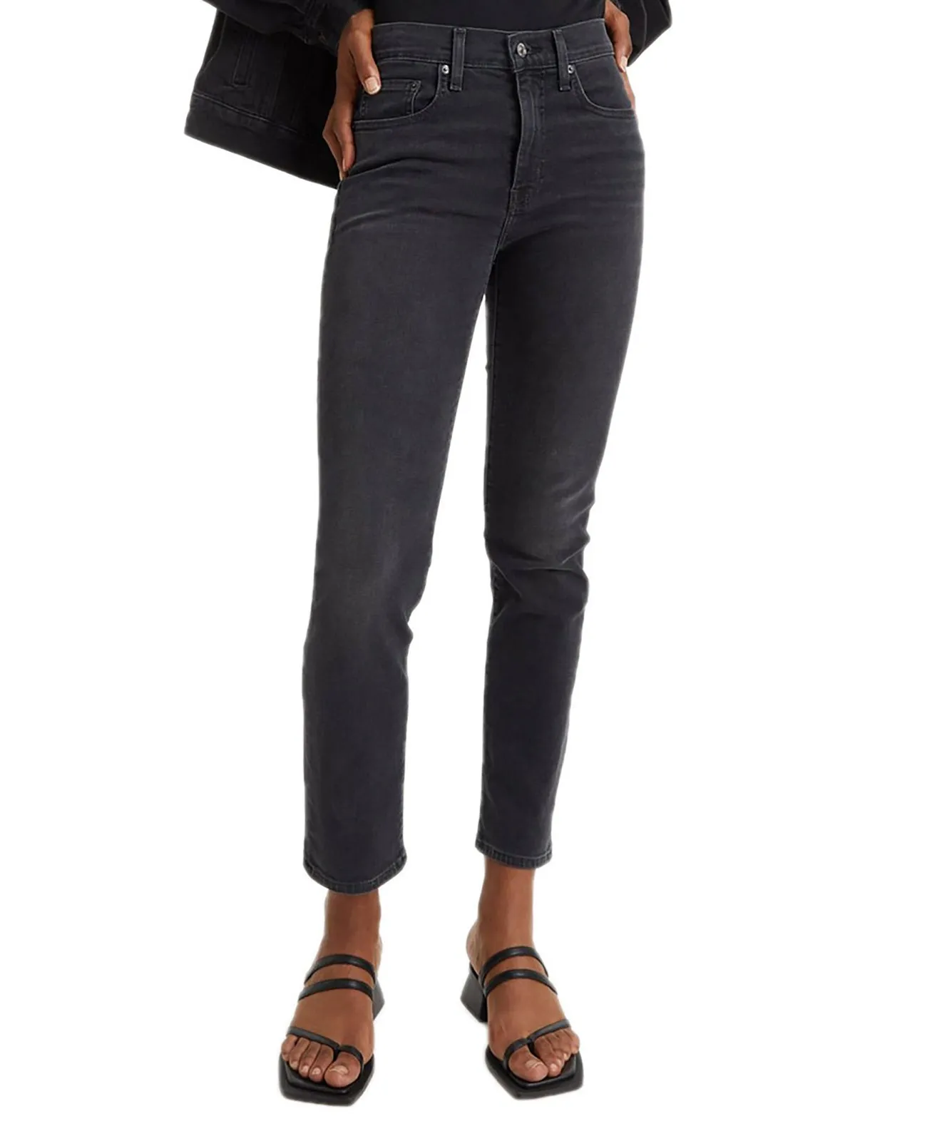 Damen Jeans 724 High-Waisted Straight von Levis in Never Forget