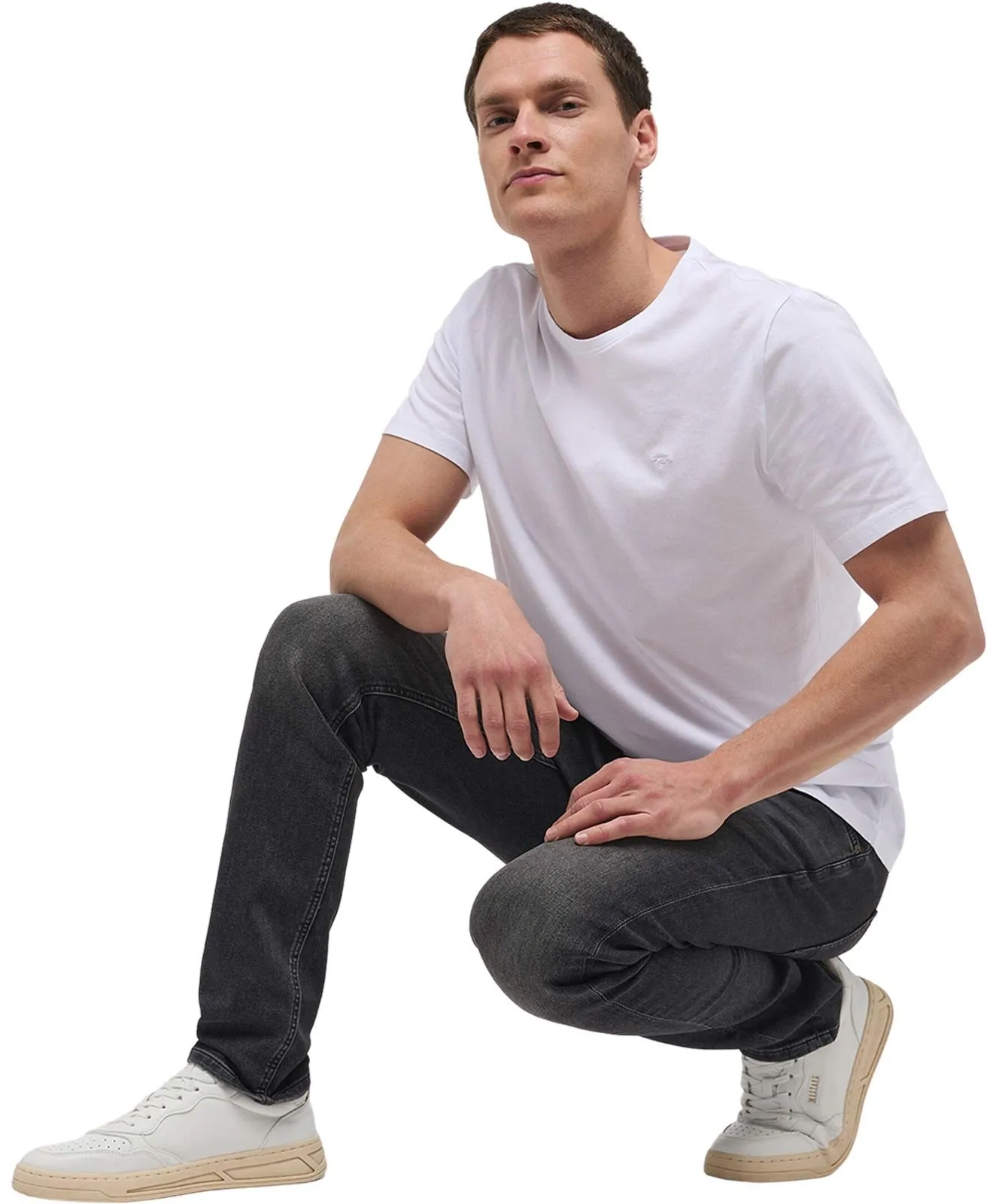 Herren Jeans Oregon Slim K von Mustang in Dunkler Grauton