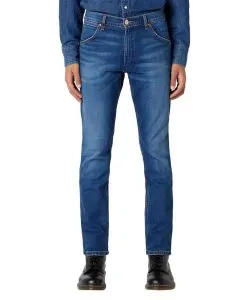 Wrangler Western Slim-Fit-Jeans Original mit leichtem Used-Look