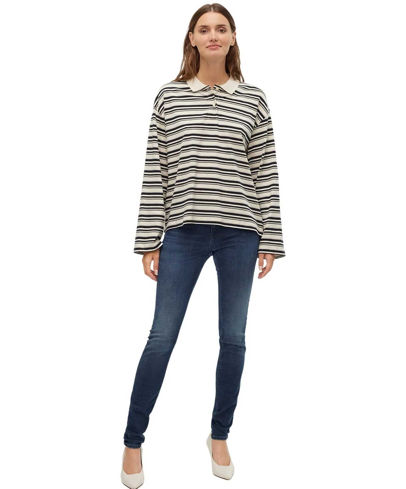Damen Jeans Lux von Vero Moda in Dark Blue Tinted