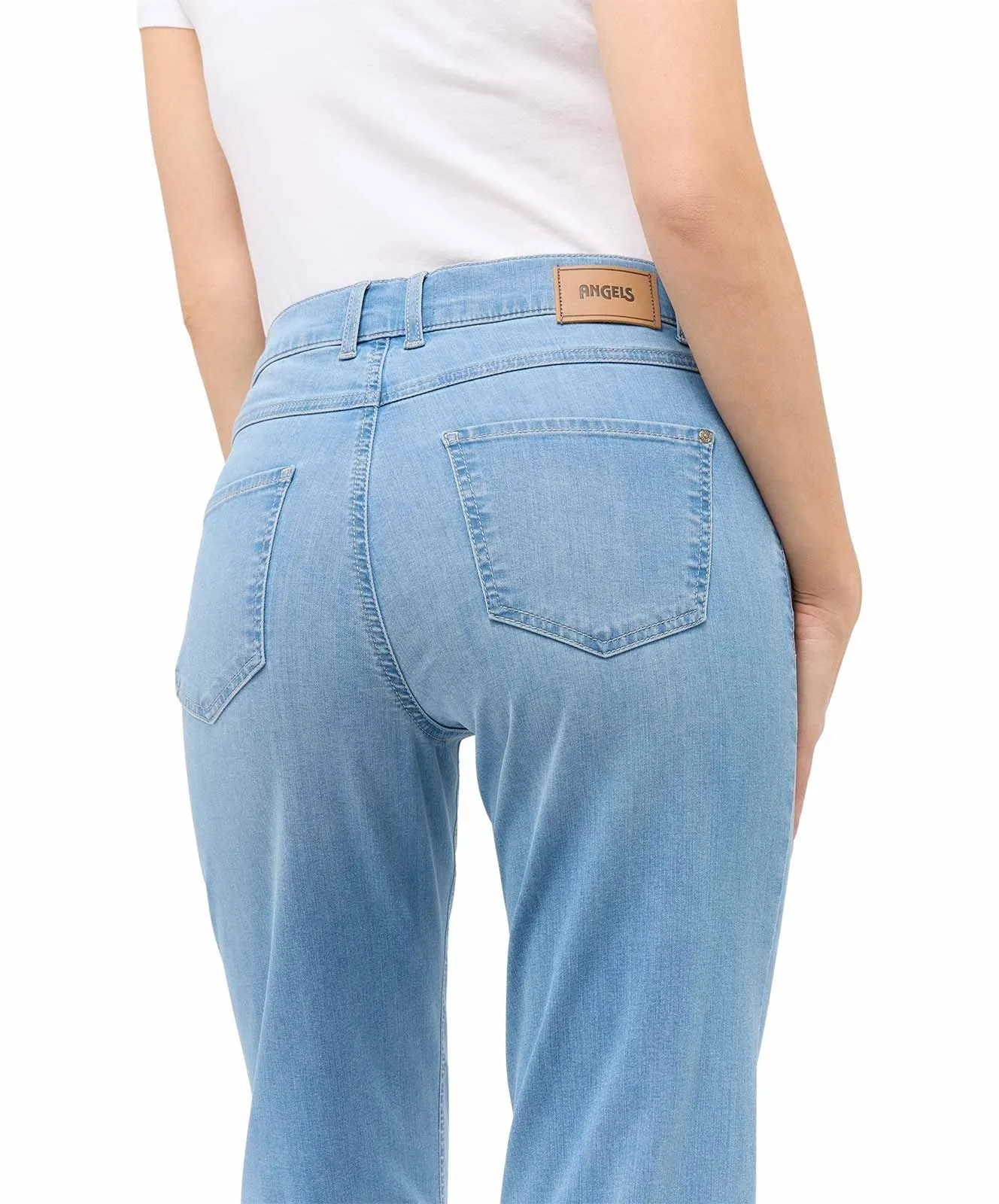 Damen Jeans Lara von Angels in Light Blue Used