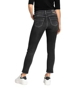 Mac Jeans Slim Fit Rich Slim in dunklem Anthra Used