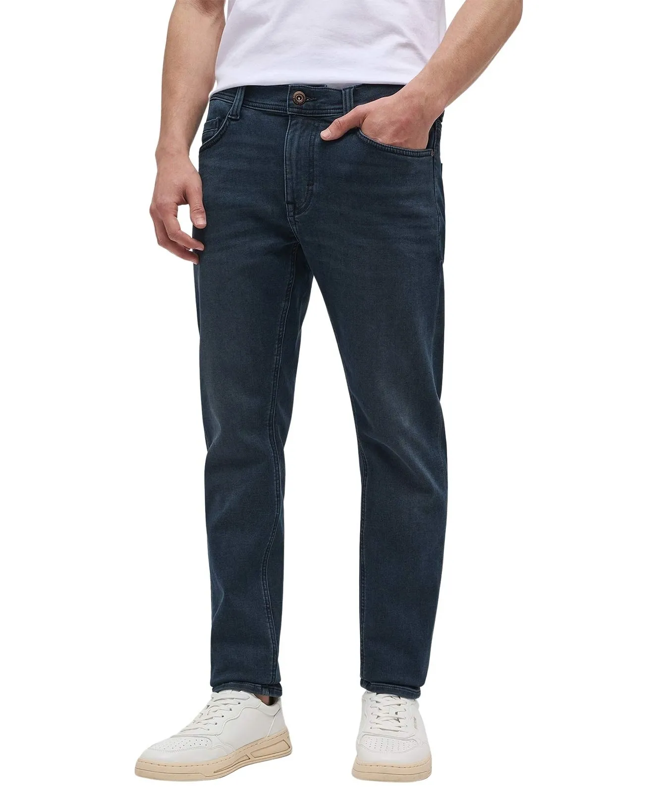Herren Jeans Oregon Slim K von Mustang in Dunkler Blauton