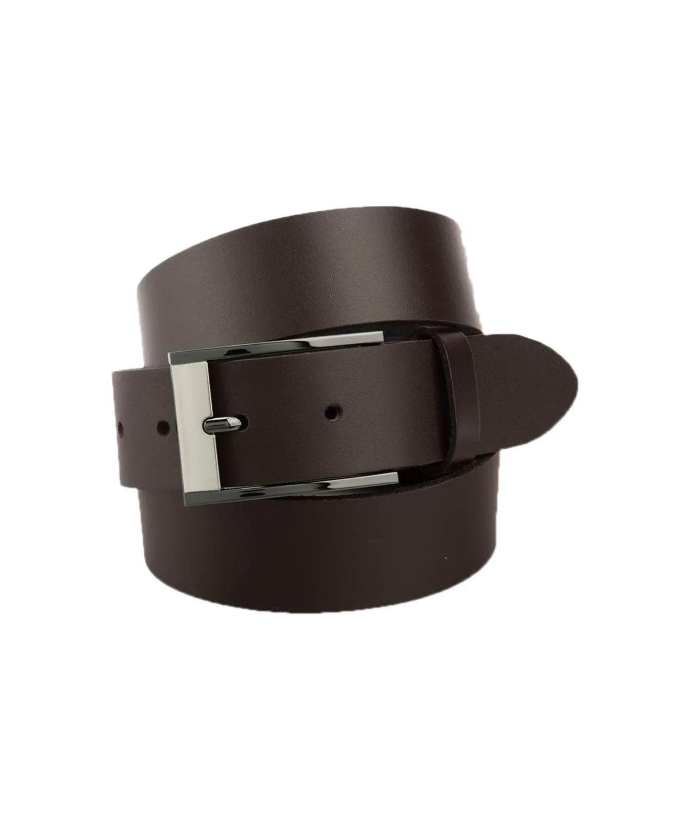 Herren Gürtel 3,5cm Basicleder Gürtel von Bernd Götz in Mocca