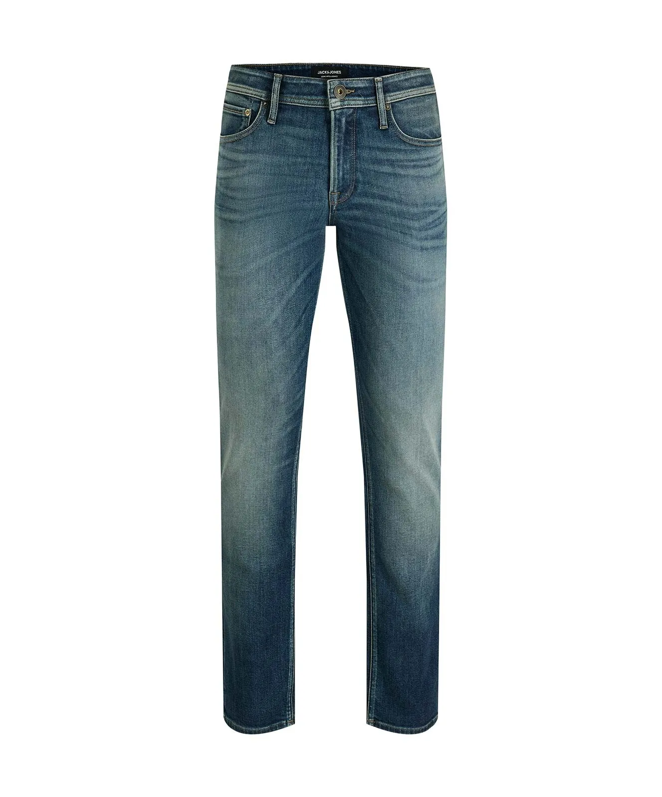 Herren Jeans Clark Original von Jack & Jones in Blue Denim