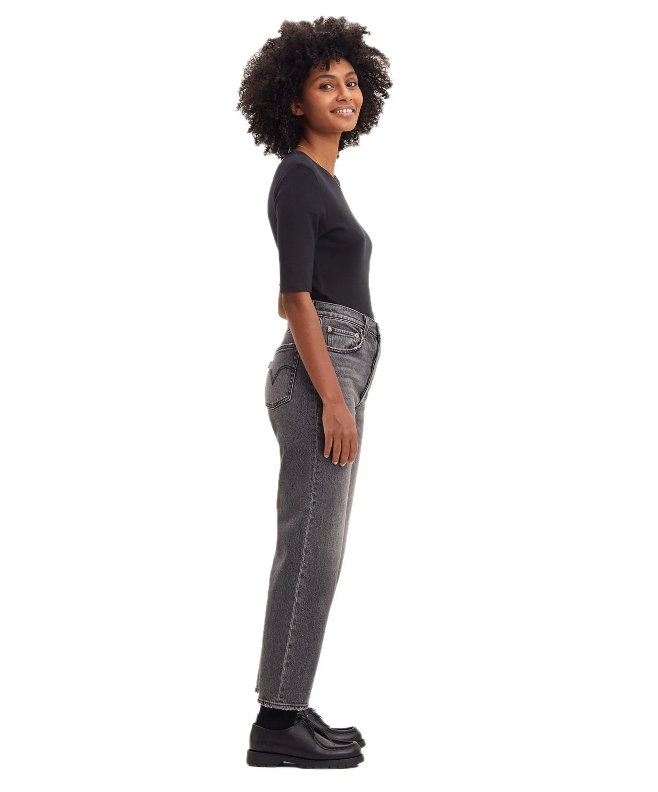 Damen Jeans Ribcage Straight Ankle von Levis in Well Worn