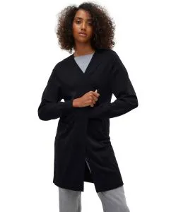 Vero Moda Strickjacke Silje in meliertem Schwarz