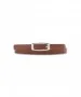 Damen Gürtel 1,5cm Nappaledergürtel von Bernd Götz in Cognac