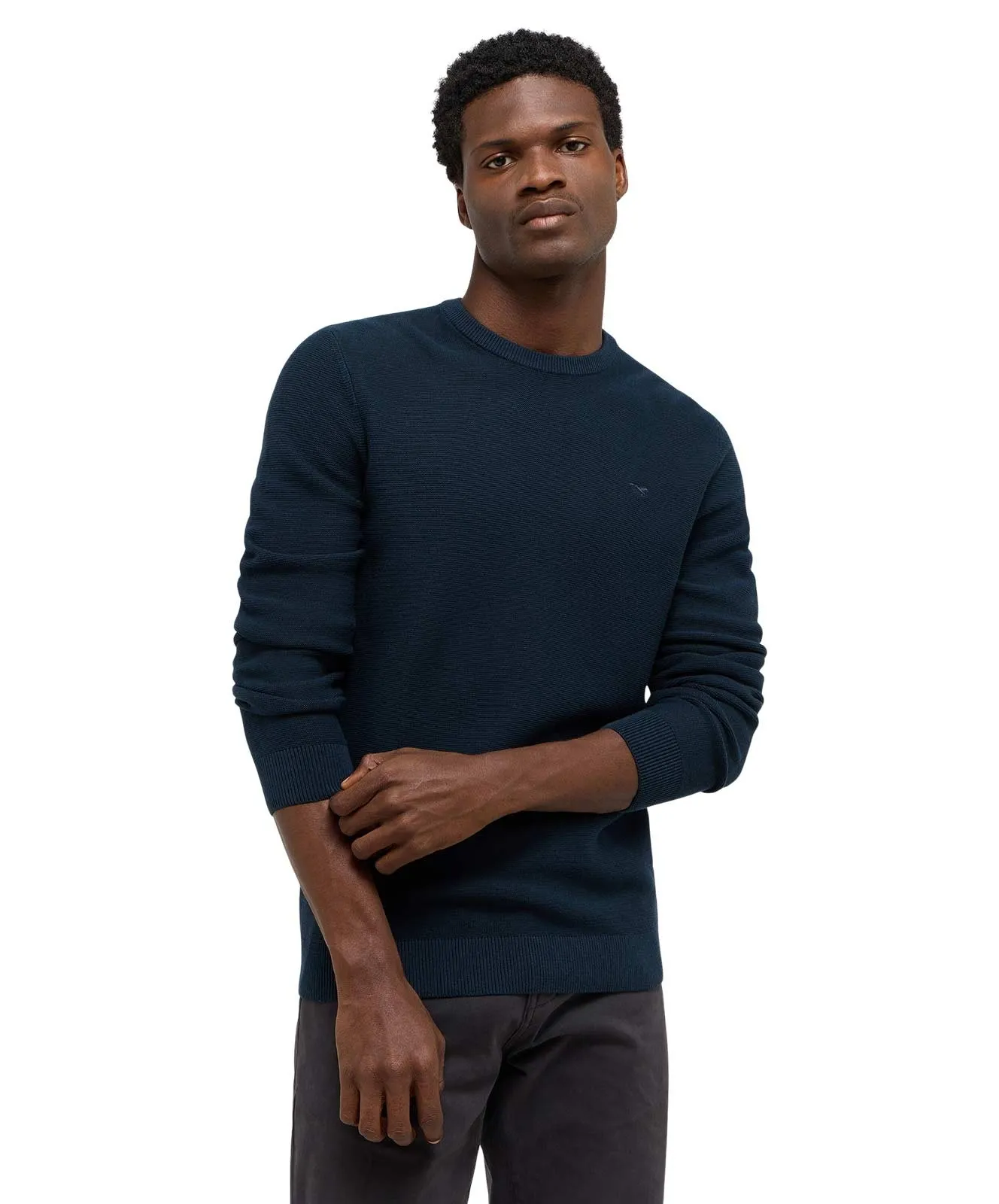 Herren Pullover Elliot von Mustang in Carbon