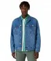 Herren Jacke Anti Fit Jacket von Wrangler in Blue Eyes Blue