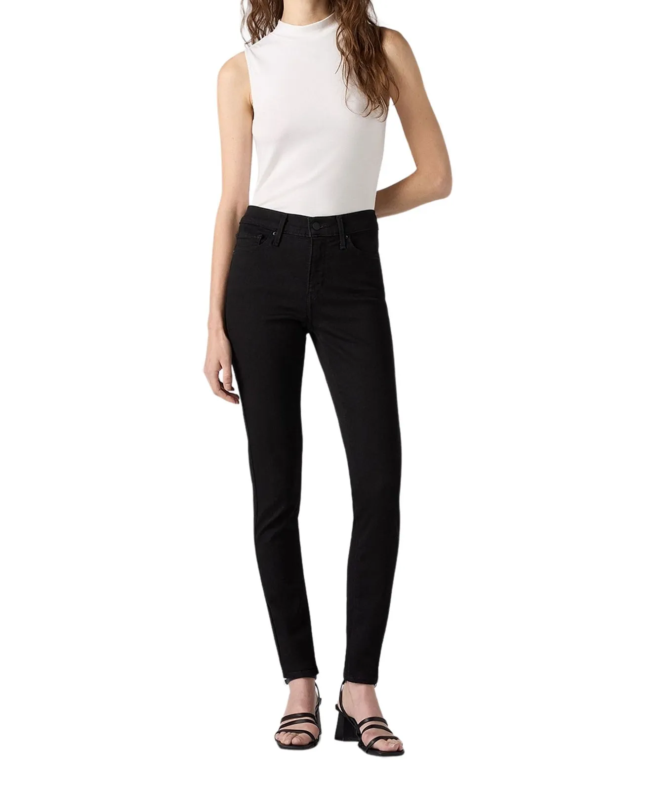 Damen Jeans 310 Shaping von Levis in Black Squared