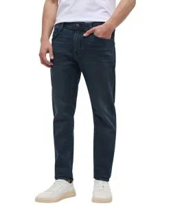 Mustang Oregon Slim fit Jeans in dunkler Blauton Waschung