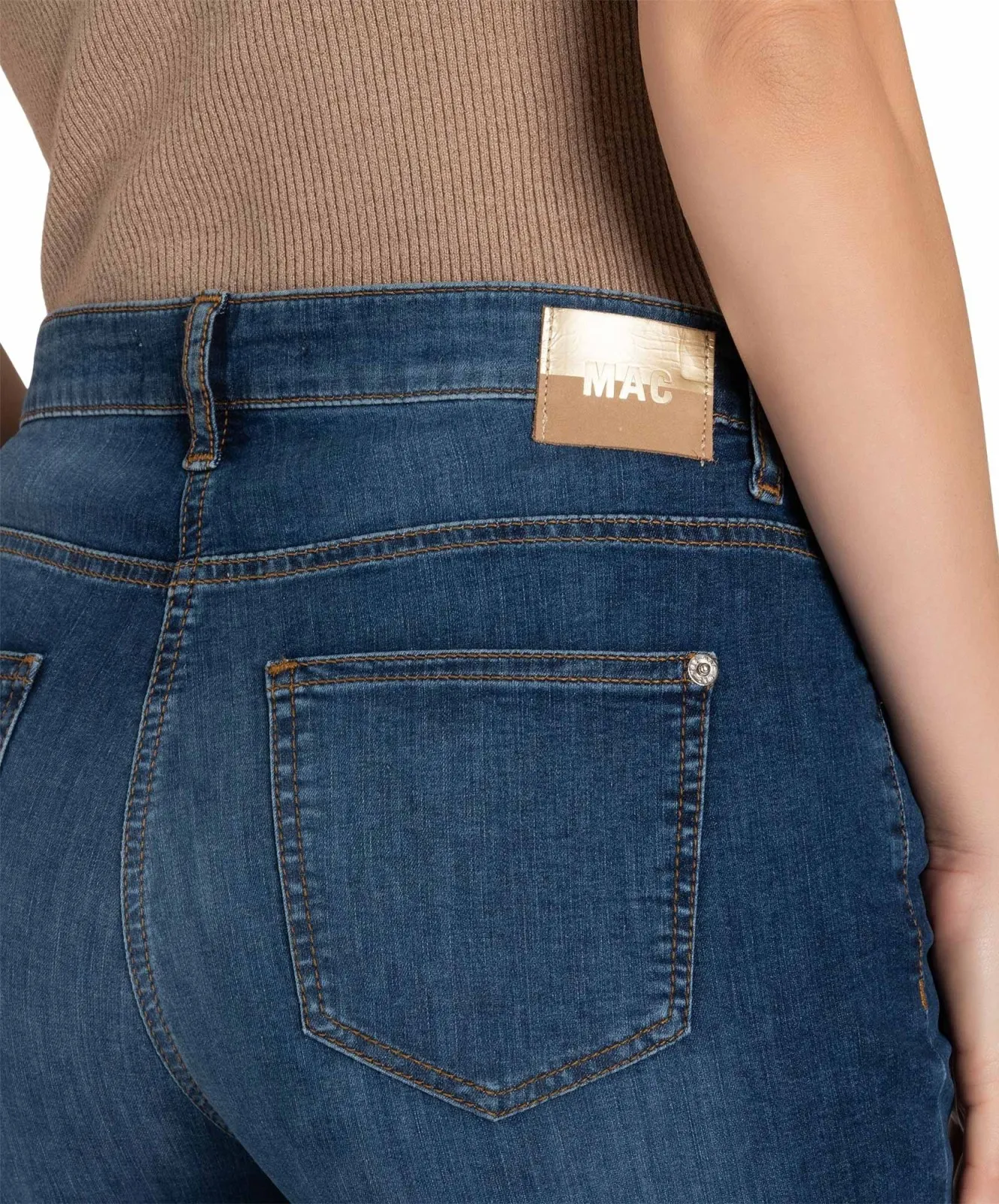 Damen Jeans Culotte von MAC in Basic Blue Stone