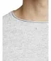 Herren Pullover Hill Knit Crew Neck von Jack & Jones in Light Grey Melange