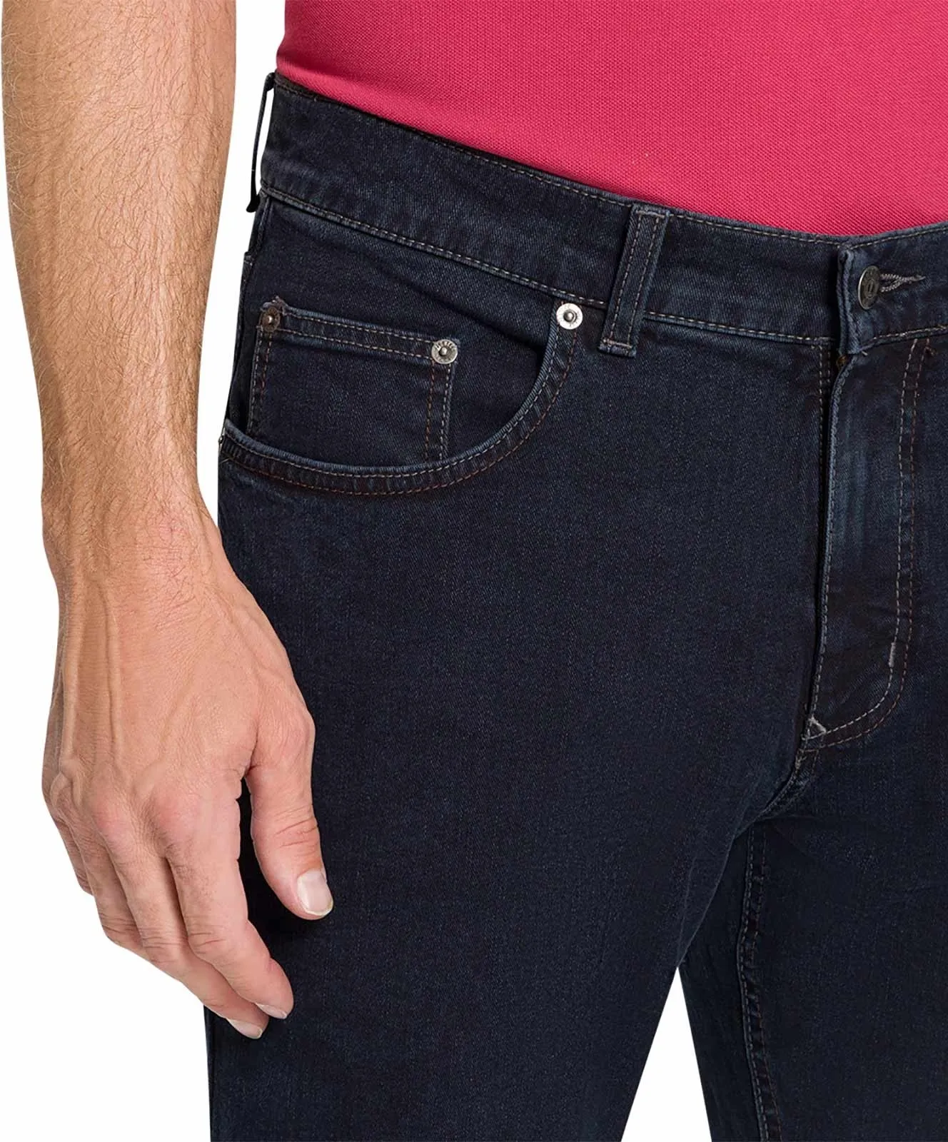 Herren Jeans Ron von Pioneer in Blue\Black Raw
