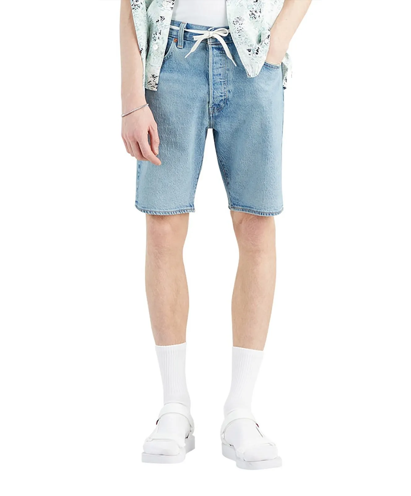 Herren Jeans 501 Shorts Hemmed von Levis in Mountain Life