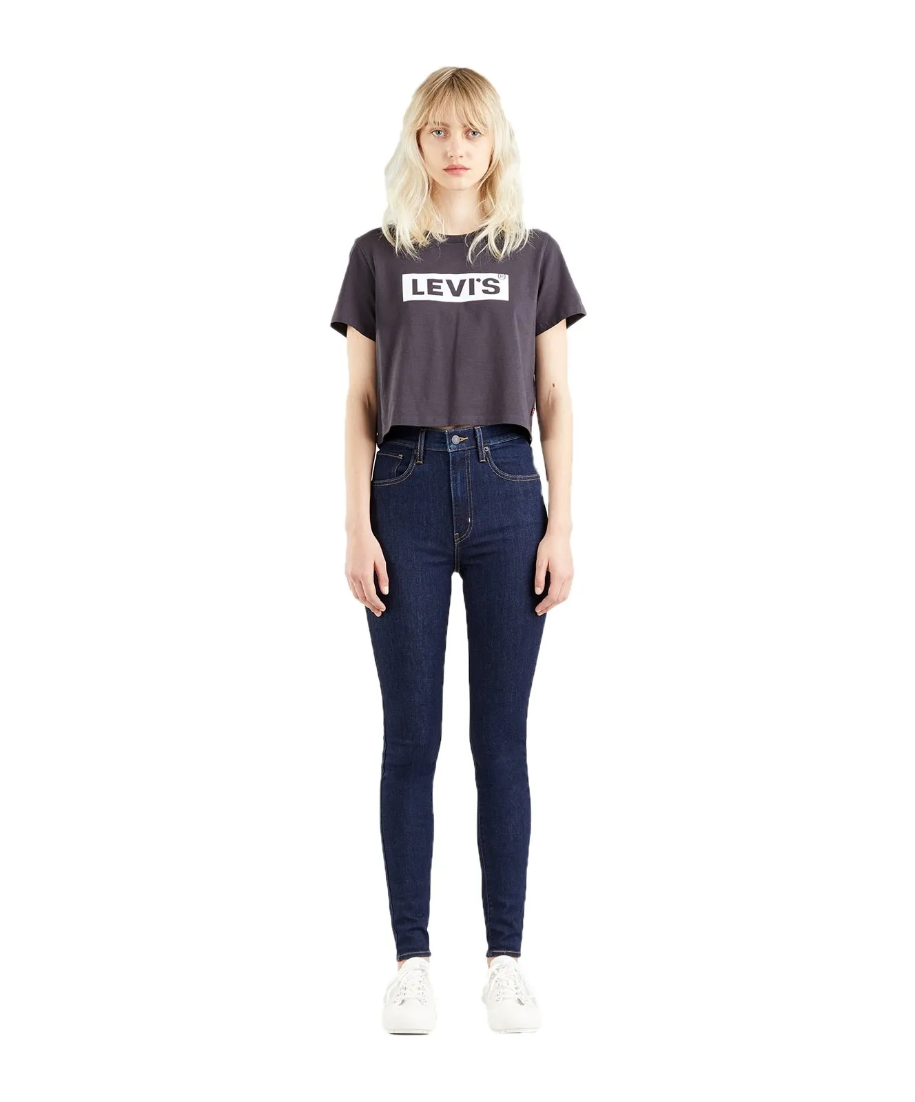 Damen Jeans Mile High Super Skinny von Levis in Top Shelf