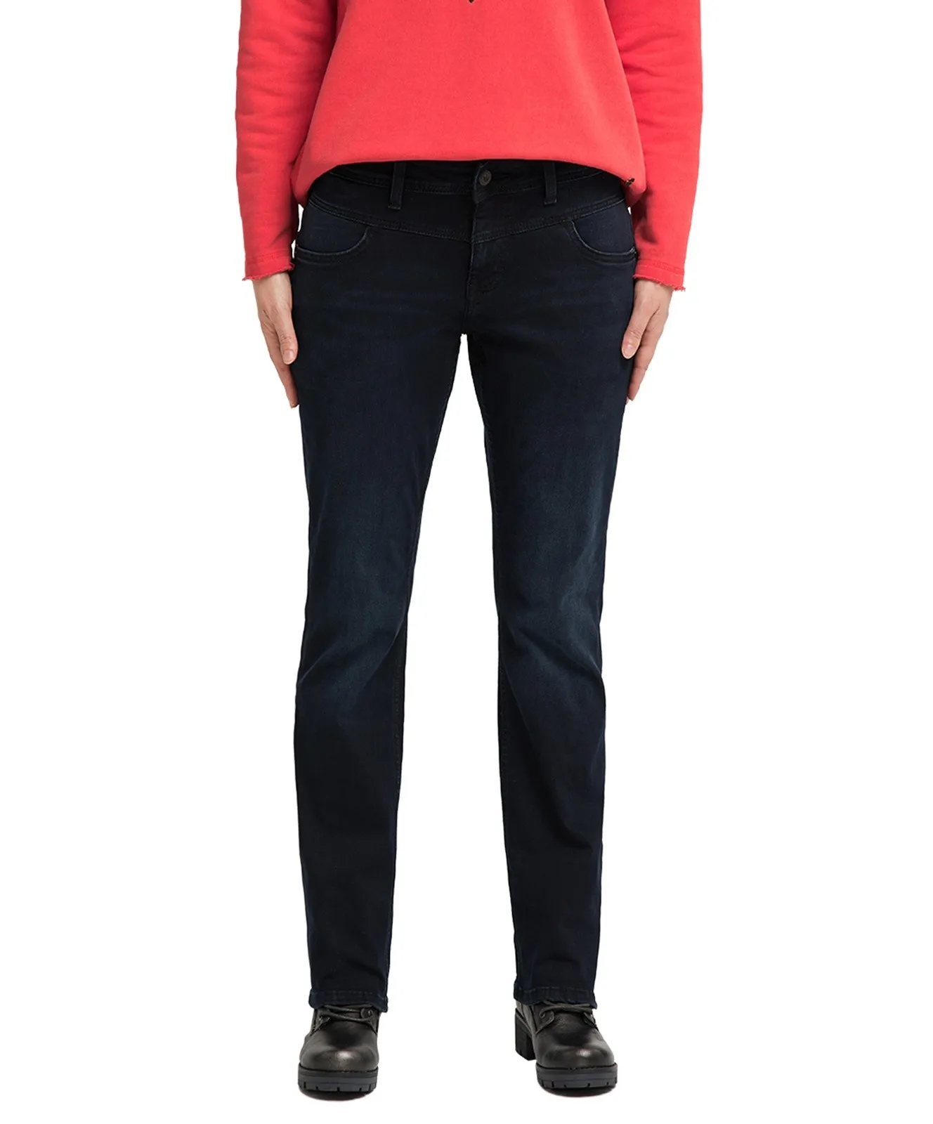 Damen Jeans Sissy Straight von Mustang in Denim Blue