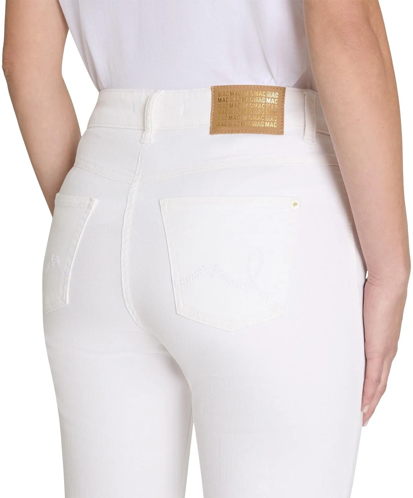 Damen Jeans Laura von MAC in White