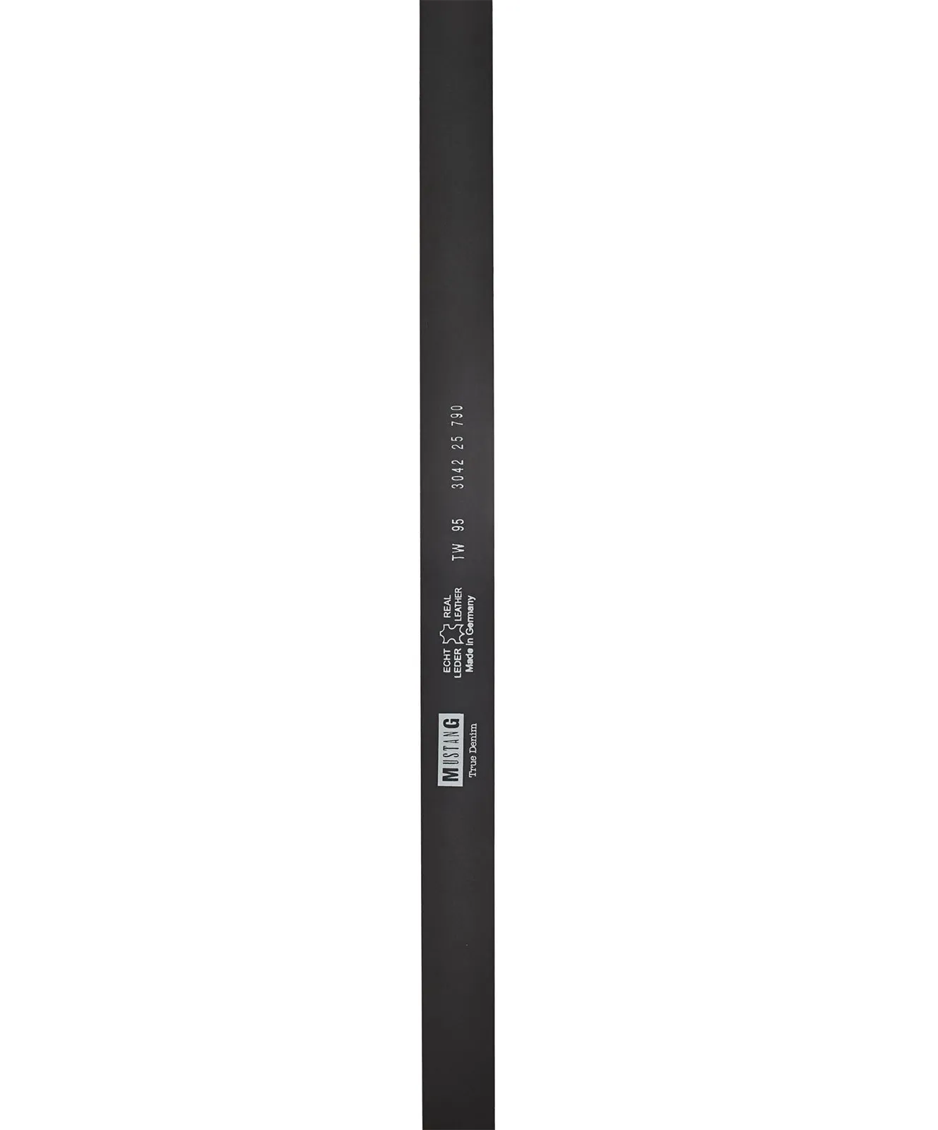Damen Gürtel 4cm Ledergürtel mit Schließe von Mustang in Black