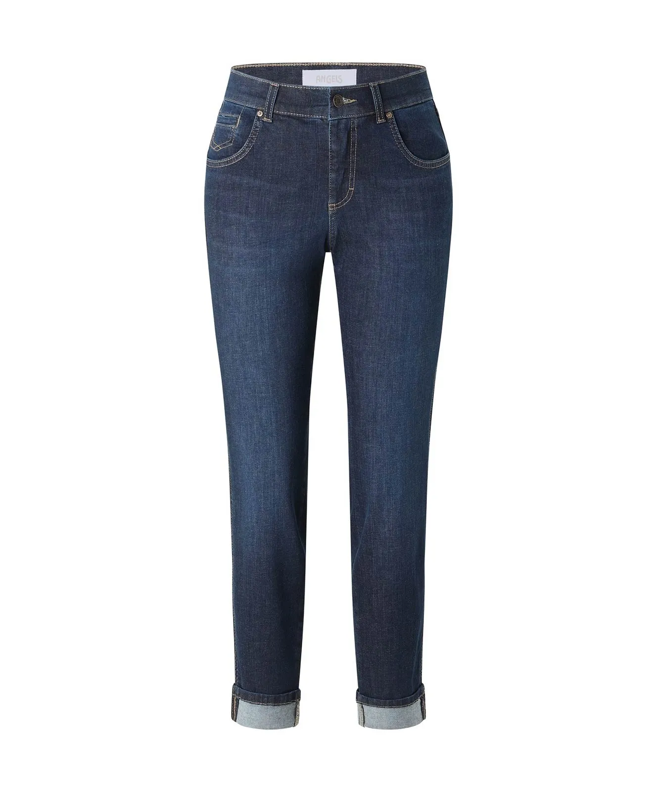 Damen Jeans Darleen Crop TU von Angels in Dark Indigo Used