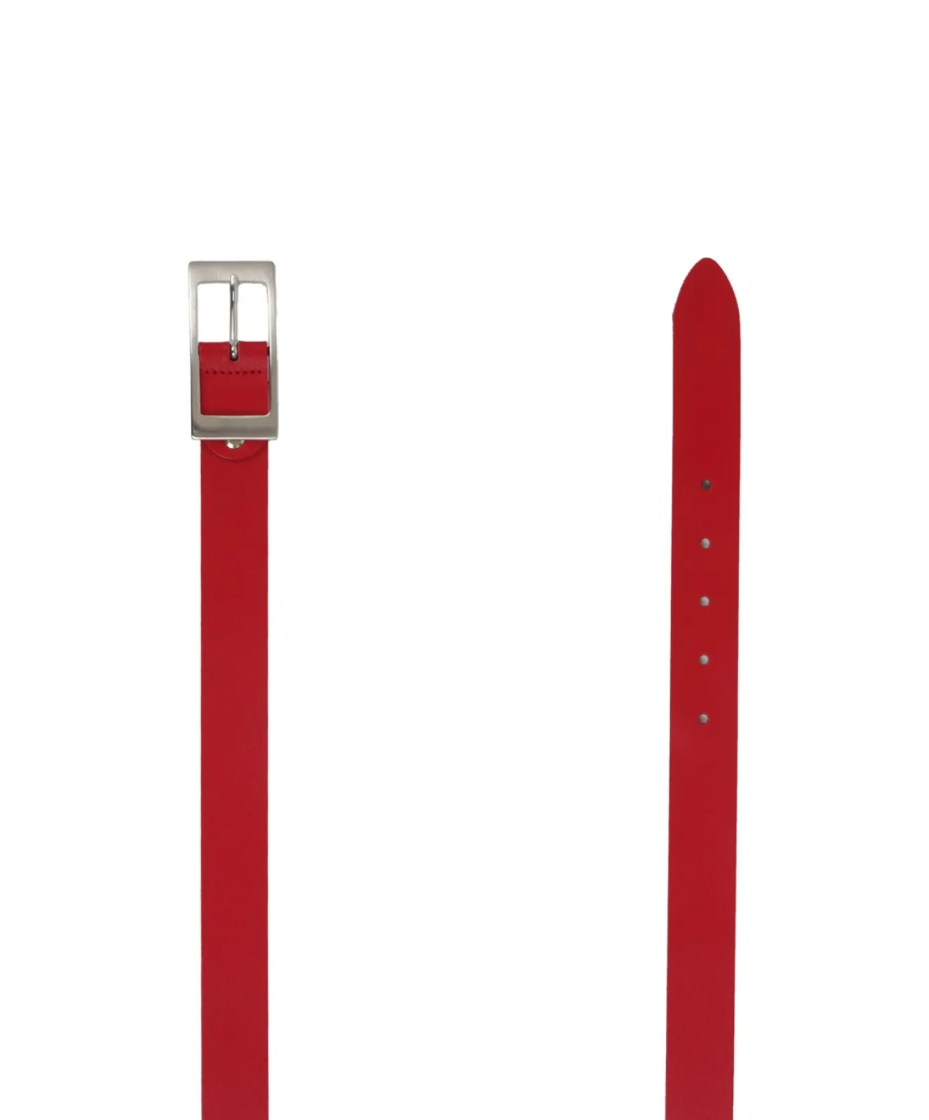 Damen Gürtel 3cm Softledergürtel von Bernd Götz in Red