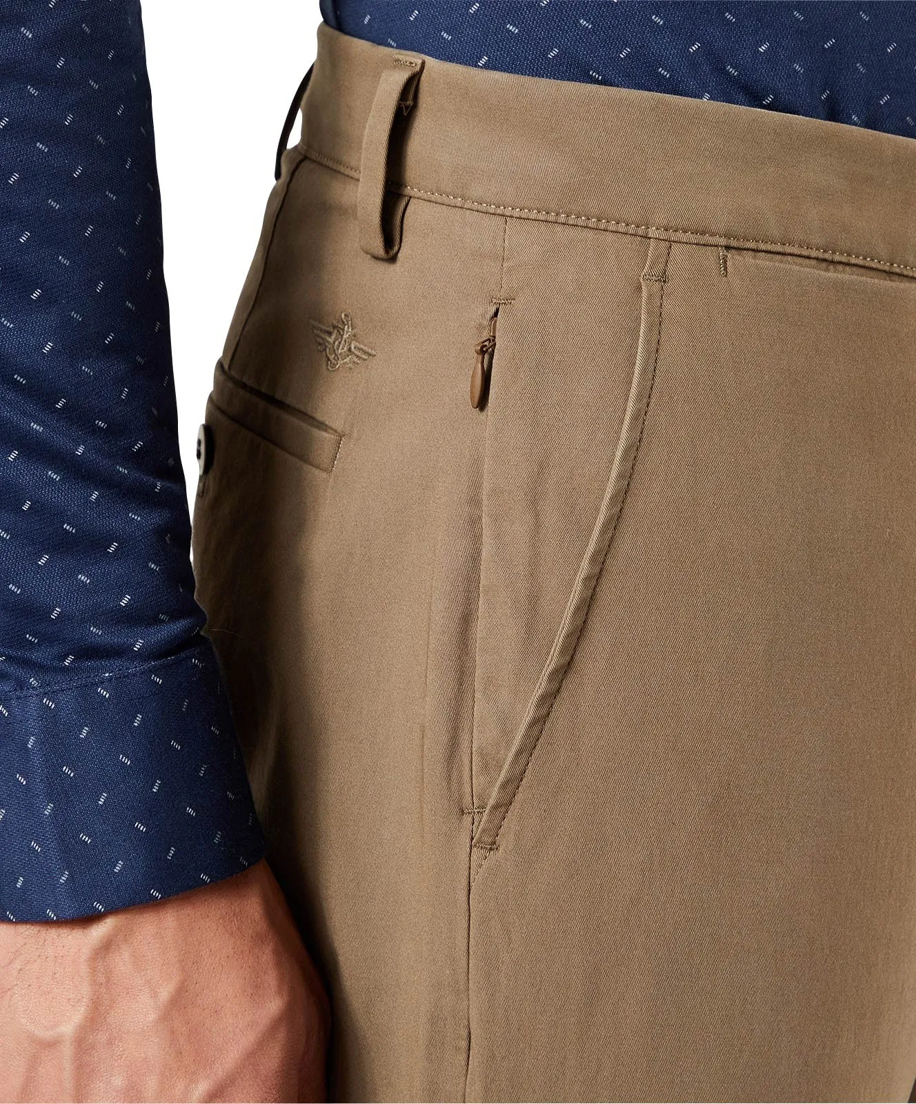 Herren Hose Chino Straight von Dockers in Brownstone