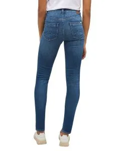 Mustang Shelby Jeans Slim Fit in hellerem Used-Effekt