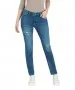 Damen Jeans California Slim von MAC in Destroyed Used Wash