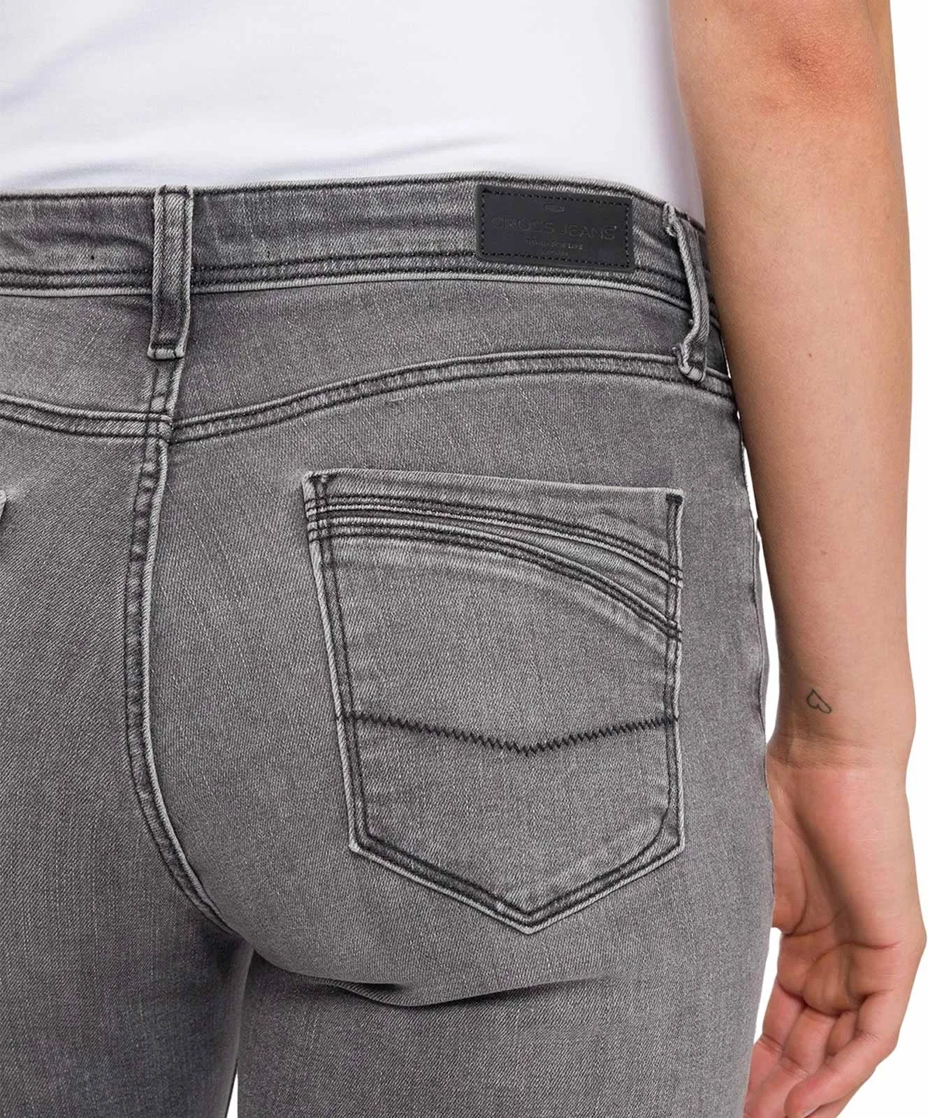 Damen Jeans Anya von Cross in Grey Used