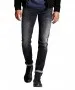 Herren Jeans Glenn Fox von Jack & Jones in Black Denim