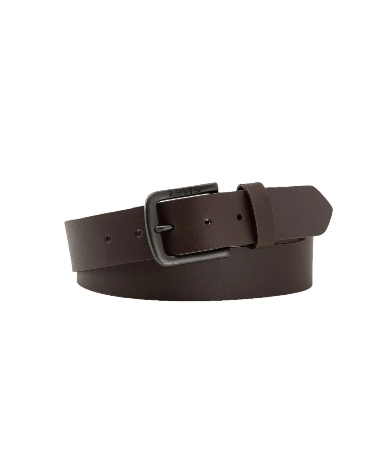 Herren Gürtel Seine Metal von Levis in Dark Brown