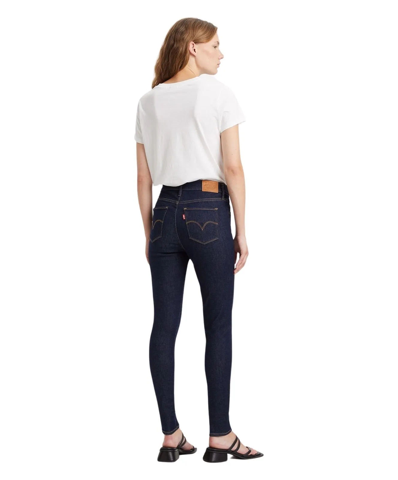 Damen Jeans 720 High Rise Super Skinny von Levis in Deep Serenity