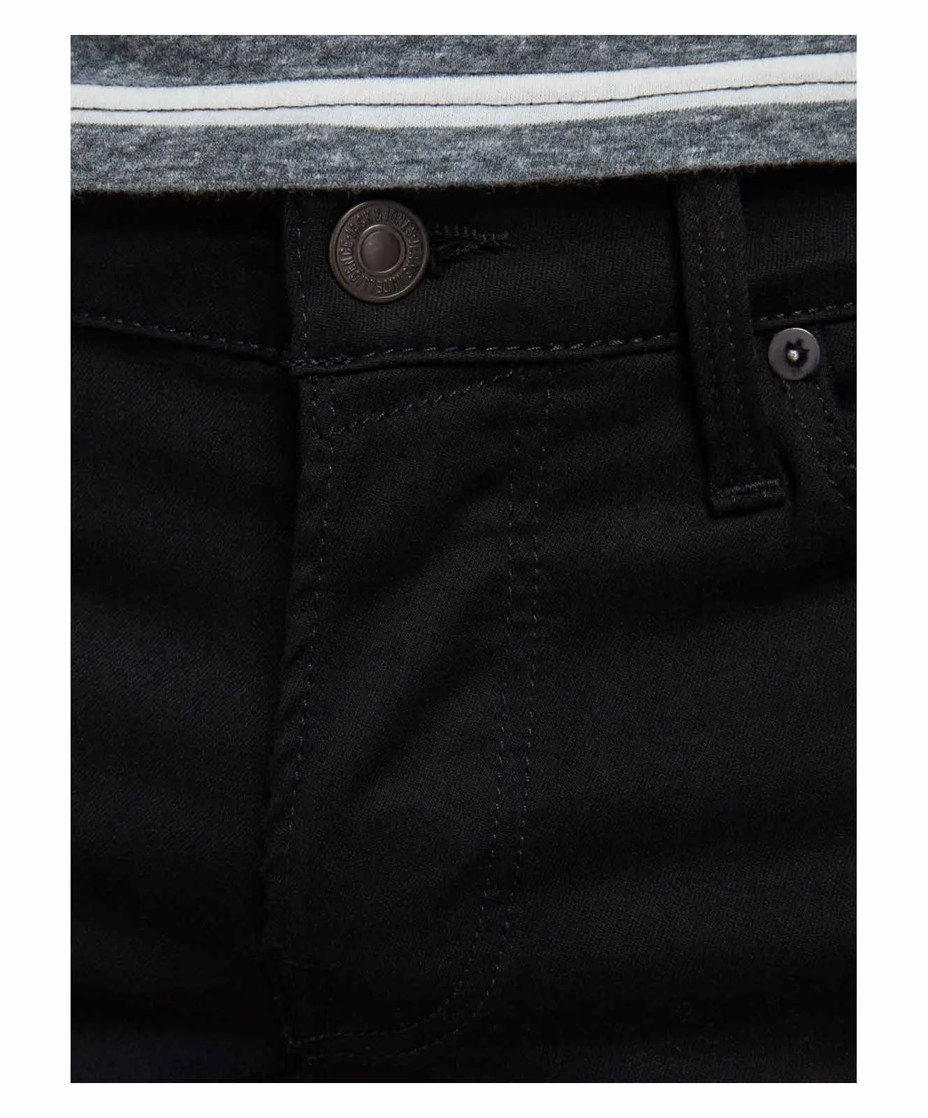 Herren Jeans Glenn Icon von Jack & Jones in Black Denim