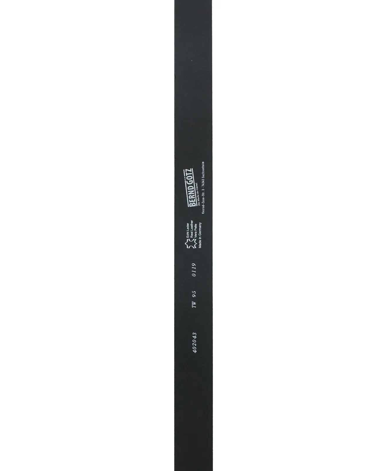 Herren Gürtel 4cm Pull-Up Ledergürtel von Bernd Götz in Anthrazit