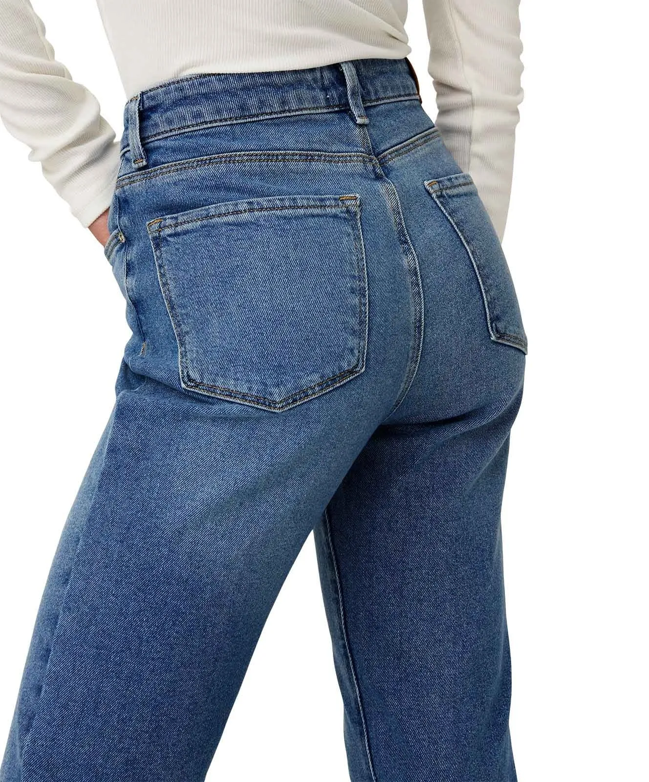 Damen Jeans Emily von Only in Medium Blue