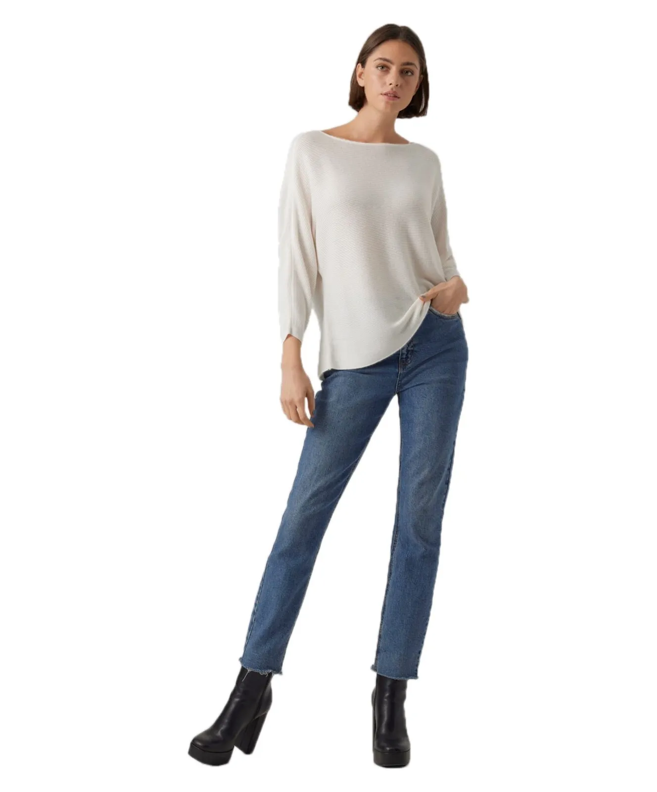 Damen Pullover Nora von Vero Moda in Pristine