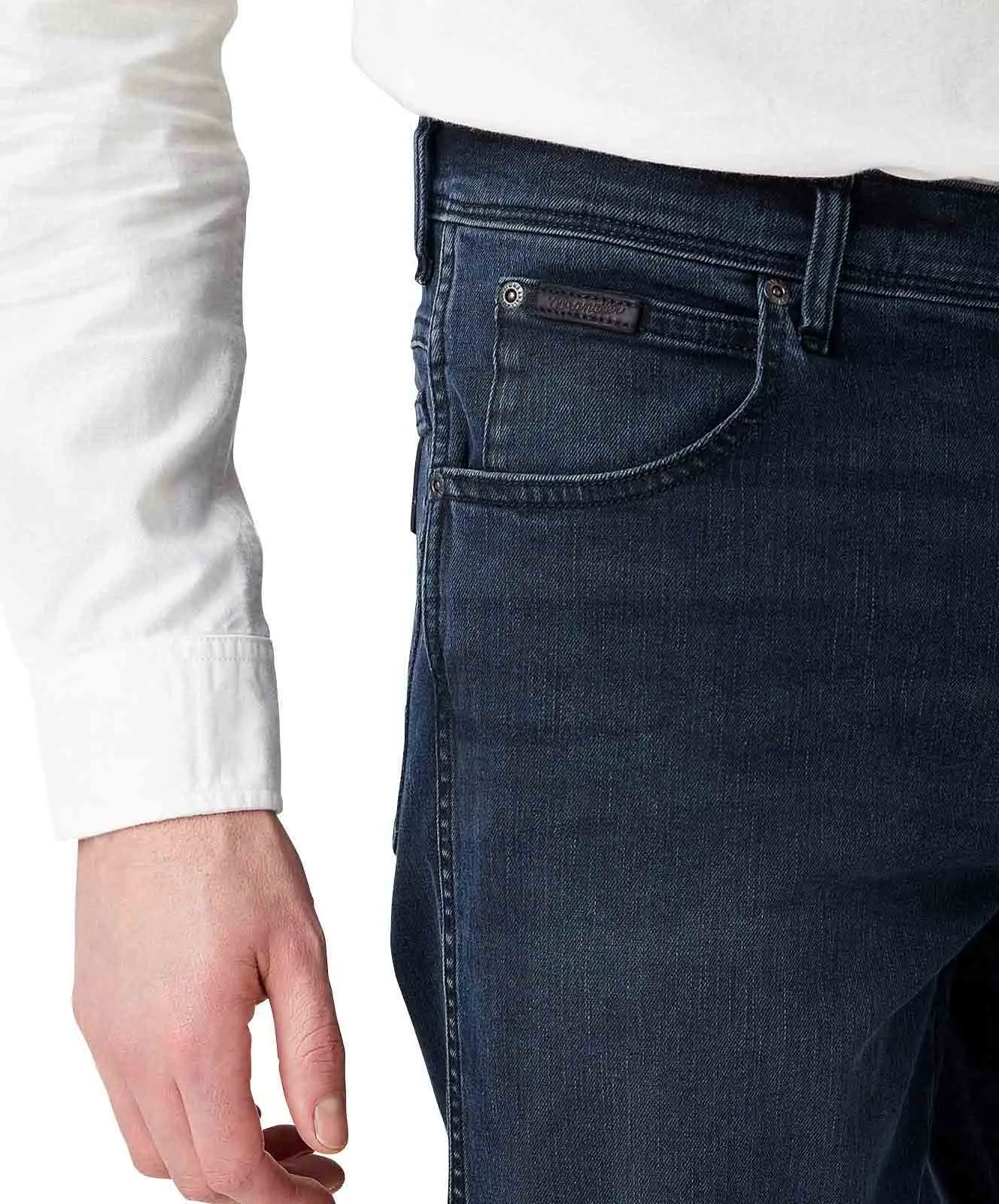 Herren Jeans Texas Slim von Wrangler in Bruised River