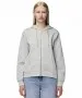 Damen Pullover Chilli Zip von Pieces in Light Grey Melange