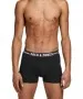 Herren Unterwäsche Sense Trunks 3-Pack von Jack & Jones in Black Black