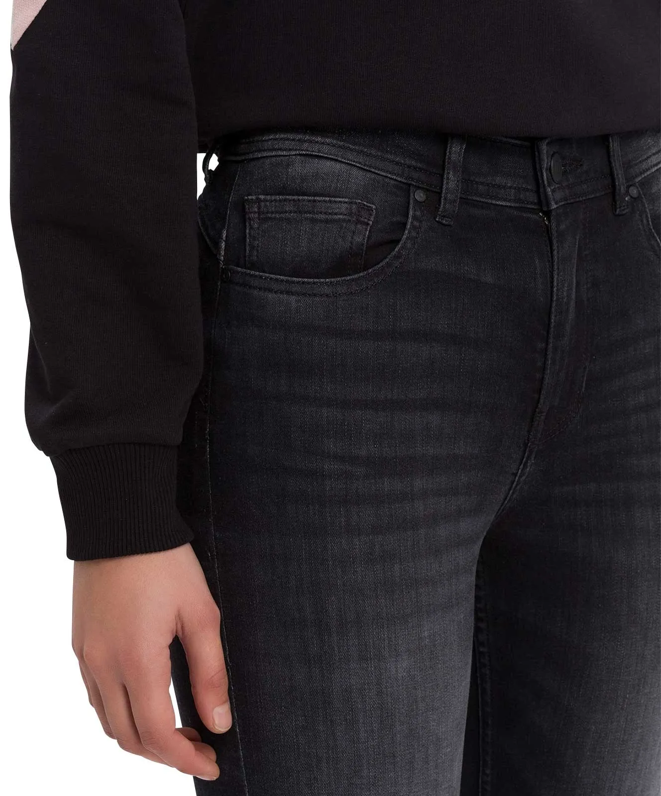 Damen Jeans Judy von Cross in Dark Grey Used