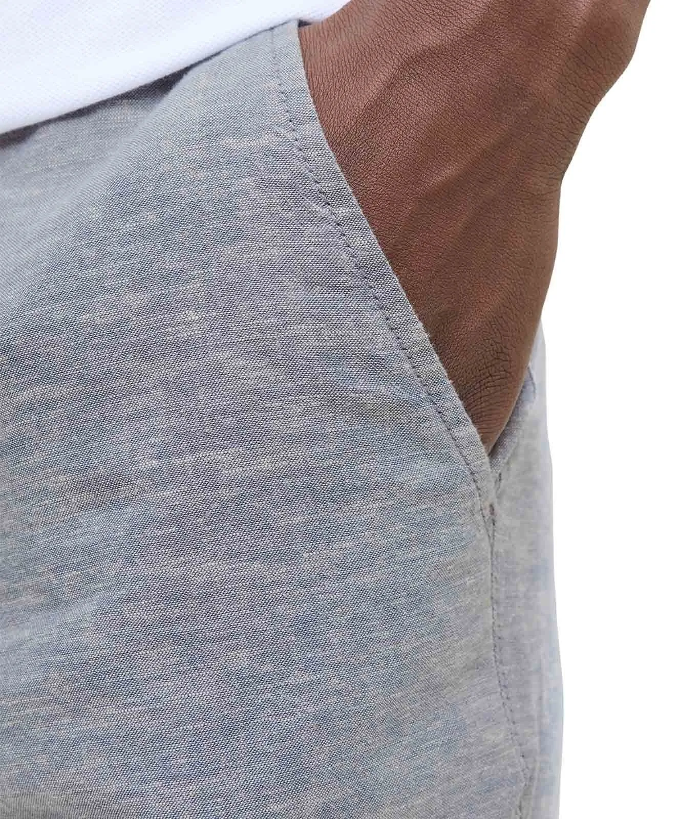 Herren Hose Stace von Jack & Jones in Faded Denim Melange