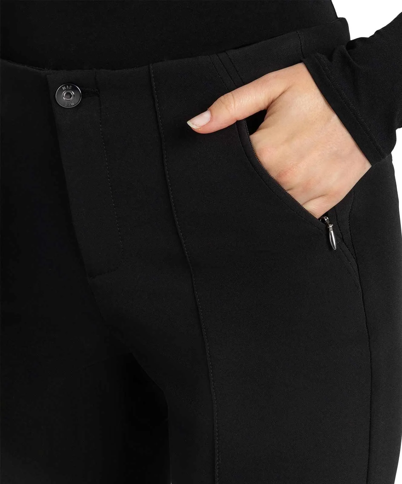 Damen Hose Anna Zip New von MAC in Black
