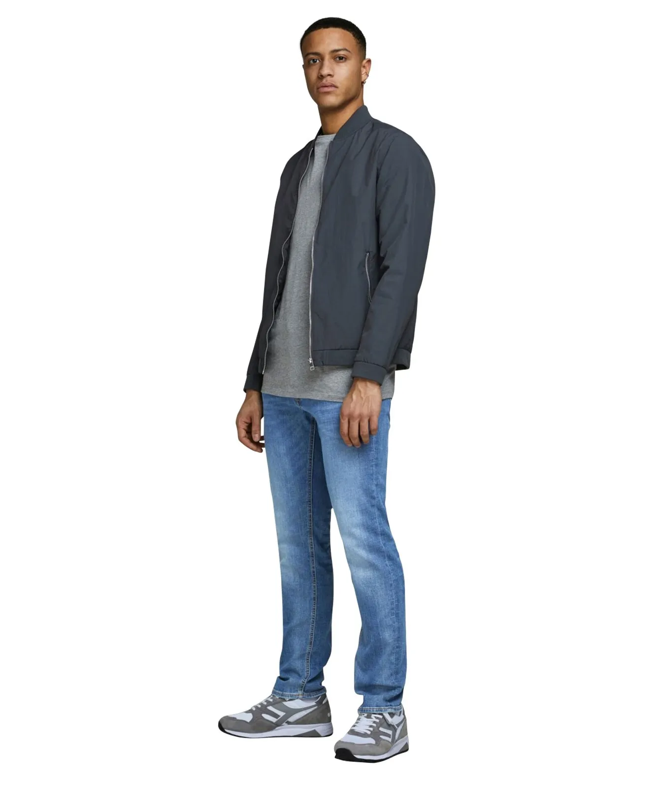 Herren Jeans Tim Original von Jack & Jones in Blue Denim