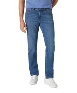 Paddocks Ranger Pipe Jeans in marineblauer Waschung