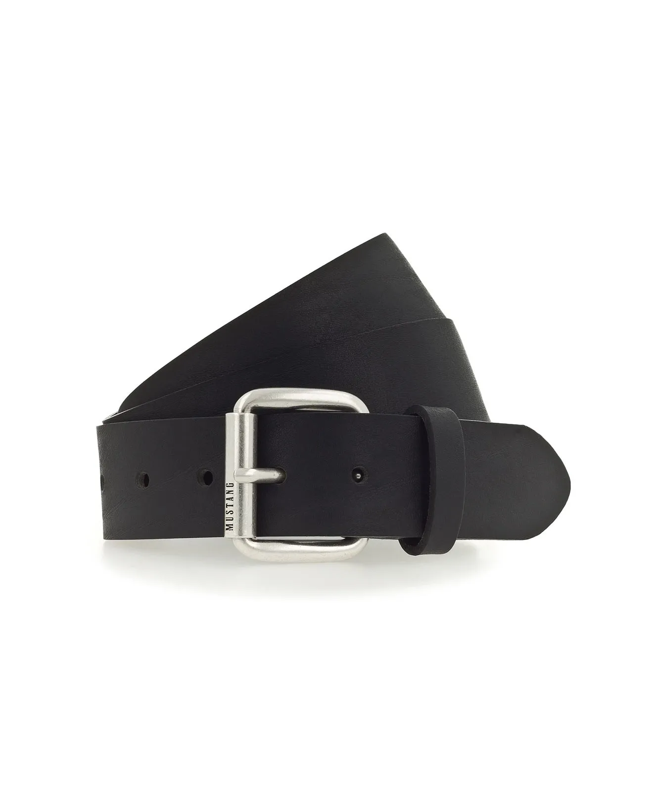 Herren Gürtel 40 mm Gürtel MG2084L22 von Mustang in Black