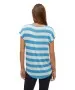 Damen Shirt Wide von Vero Moda in Azure Blue Snow White